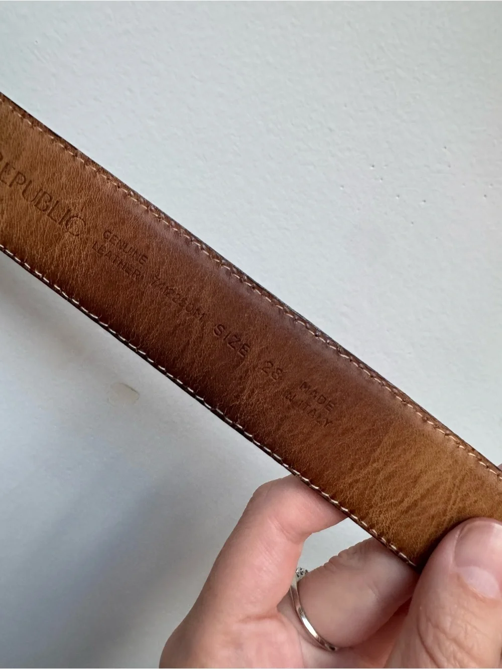 Vintage Banana Republic leather belt
